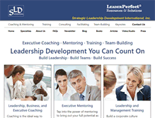 Tablet Screenshot of leaderperfect.com